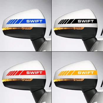 2Pcs/Lot Car Rearview Mirror Stickers Stripe Car Reflective Rearview Mirror Decal for Suzuki swift Auto Body Styling
2Pcs/Lot Car Rearview Mirror Stickers Stripe Car Reflective Rearview Mirror Decal for Suzuki swift Auto Body Styling