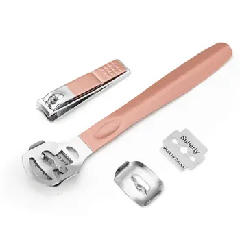 1 Set of Stainless Steel Pedicure Cutter Practical Nail Clipper Dead Skin Remover Tool Rose Gold
1 Set of Stainless Steel Pedicure Cutter Practical Nail Clipper Dead Skin Remover Tool Rose Gold