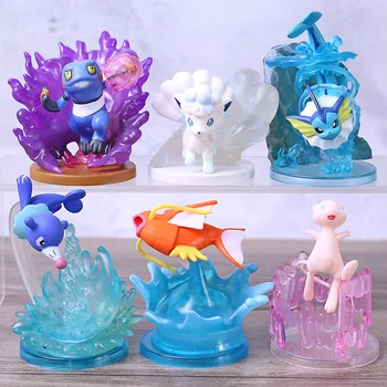 Anime Cartoon Monsters Mew Vulpix Popplio Groagunk Magikarp Vaoreon Figures Mini Toys Dolls 6pcs/set
Anime Cartoon Monsters Mew Vulpix Popplio Groagunk Magikarp Vaoreon Figures Mini Toys Dolls 6pcs/set