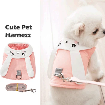 Cute Pet Dog Leash Vest Soft Mesh Fabric Rabbit Shape Pet Walking Rope For Small Dogs Pomeranian Corgi Pet Vest Traction Rope
Cute Pet Dog Leash Vest Soft Mesh Fabric Rabbit Shape Pet Walking Rope For Small Dogs Pomeranian Corgi Pet Vest Traction Rope