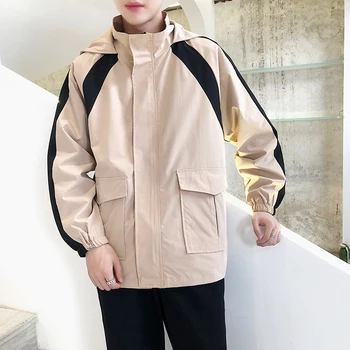 UYUK2019 Spring And Autumn New Quality Casual Comfortable Fashion Large Size Trend Hooded Tooling Wind Men's Jackets
UYUK2019 Spring And Autumn New Quality Casual Comfortable Fashion Large Size Trend Hooded Tooling Wind Men's Jackets