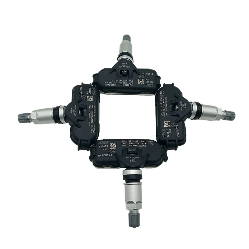 Tire pressure monitoring system 52933-3V600 529333V600 For Kia Rio FOR Hyundai Azera Grandeur i40 433Mhz tire pressure
Tire pressure monitoring system 52933-3V600 529333V600 For Kia Rio FOR Hyundai Azera Grandeur i40 433Mhz tire pressure