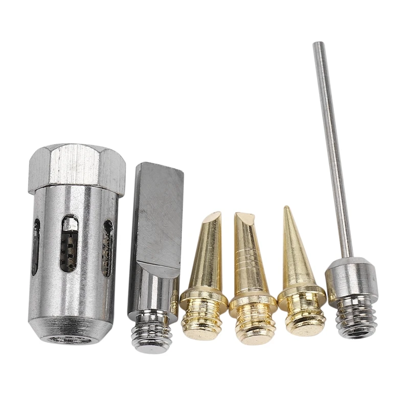 6 Pcs Flame Butane Gas Soldering Tips+Nozzle Butane Gas Solder Tip For Mt-100 Ht-1937 Butane Gas Soldering Iron Kit Welding Set
6 Pcs Flame Butane Gas Soldering Tips+Nozzle Butane Gas Solder Tip For Mt-100 Ht-1937 Butane Gas Soldering Iron Kit Welding Set