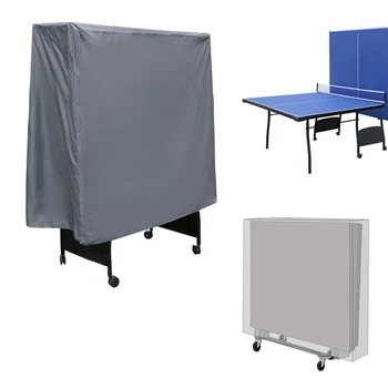 Gray Oxford Tables Tennis Cover Heavy Duty Waterproof Table Tennis Ping Pong Tables Cover For Size 152*52*144cm
Gray Oxford Tables Tennis Cover Heavy Duty Waterproof Table Tennis Ping Pong Tables Cover For Size 152*52*144cm