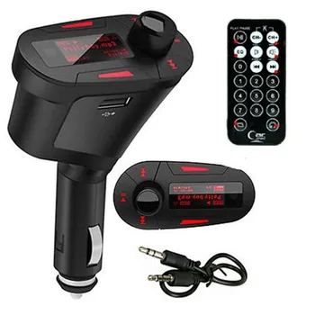 MP3 Player Handsfree Car Kit FM Transmitter Support TF Card U Disk QC2.0 3.1A Fast Dual USB Charger Power Adapter
MP3 Player Handsfree Car Kit FM Transmitter Support TF Card U Disk QC2.0 3.1A Fast Dual USB Charger Power Adapter