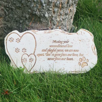 Dog Memorial Stones Heart Shape Grave Stonetomb For Outdoors or Indoors-Sympathy Pet Memorial Gifts JSYS
Dog Memorial Stones Heart Shape Grave Stonetomb For Outdoors or Indoors-Sympathy Pet Memorial Gifts JSYS