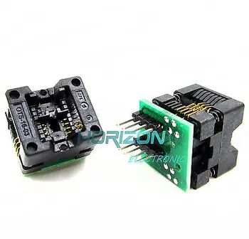 5pcs SOP8 to DIP8 SOP8 turn DIP8 SOIC8 to DIP8 IC socket Programmer adapter Socket for wide 150mil
5pcs SOP8 to DIP8 SOP8 turn DIP8 SOIC8 to DIP8 IC socket Programmer adapter Socket for wide 150mil