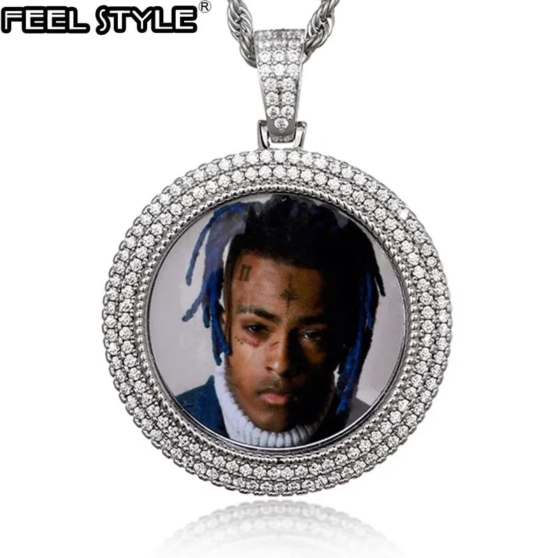 Hip Hop Custom Made Photo Roundness Solid Back Iced Out Bling Cubic Zircon Personalized Necklace & Pendant For Men Jewelry
Hip Hop Custom Made Photo Roundness Solid Back Iced Out Bling Cubic Zircon Personalized Necklace & Pendant For Men Jewelry