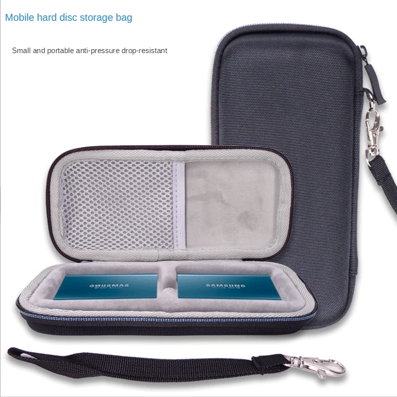 19.5cmx9cmx4cm For Samsung T5 Hard Disk Package Headset Bag Mobile Power Pack Portable Case Electronic Equipment Accessory
19.5cmx9cmx4cm For Samsung T5 Hard Disk Package Headset Bag Mobile Power Pack Portable Case Electronic Equipment Accessory