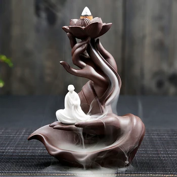 2020 Purple Sand Back Incense Burner Bergamot Lotus White Porcelain Handmade Flower Zen Back Aromatherapy Stove Backflow Incense
2020 Purple Sand Back Incense Burner Bergamot Lotus White Porcelain Handmade Flower Zen Back Aromatherapy Stove Backflow Incense