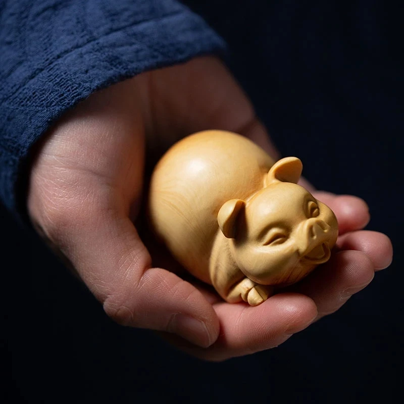 7CM Cute Pig Animal Small Figurines New Lucky Animal Wood Statue Zodiac Home Wall Decors Wood Carving Car Decorations
7CM Cute Pig Animal Small Figurines New Lucky Animal Wood Statue Zodiac Home Wall Decors Wood Carving Car Decorations