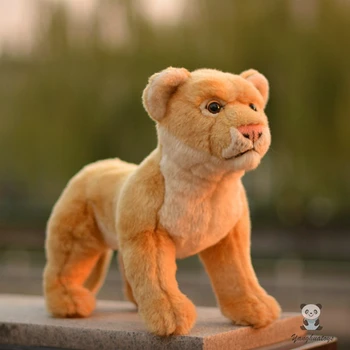 Rare Real life plush African lion doll big toys present good quality soft toy Wires on the limbs which can be bent freely
Rare Real life plush African lion doll big toys present good quality soft toy Wires on the limbs which can be bent freely