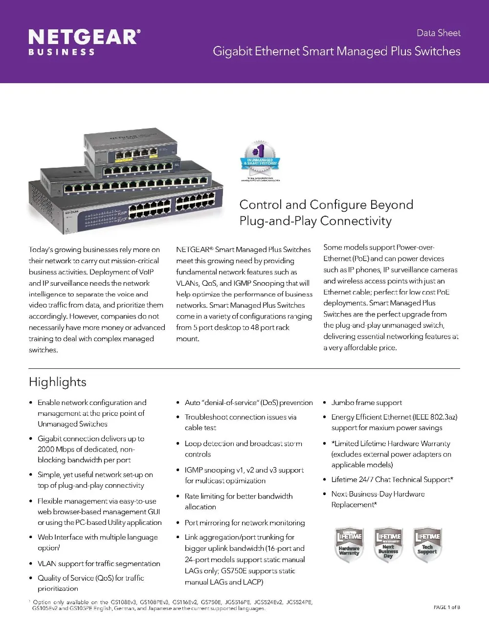 Gigabit_Ethernet_Smart_Managed_Plus_Switches_DS_页面_1