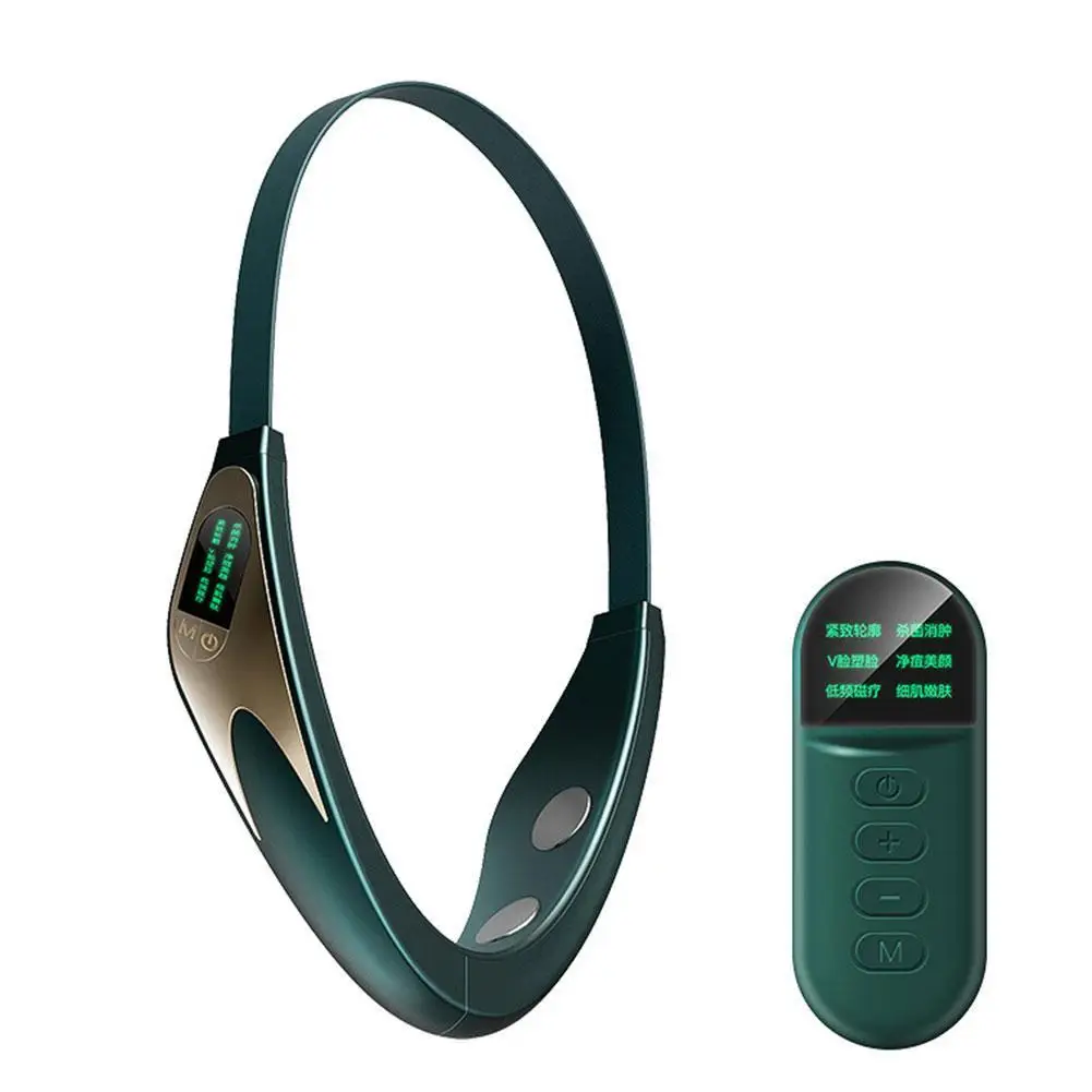 Chin V-Line Up Lift Belt Machine Red Blue LED Photon Face Vibration Lifting V-Face Slimming Massager Device Therapy V9N9
Chin V-Line Up Lift Belt Machine Red Blue LED Photon Face Vibration Lifting V-Face Slimming Massager Device Therapy V9N9