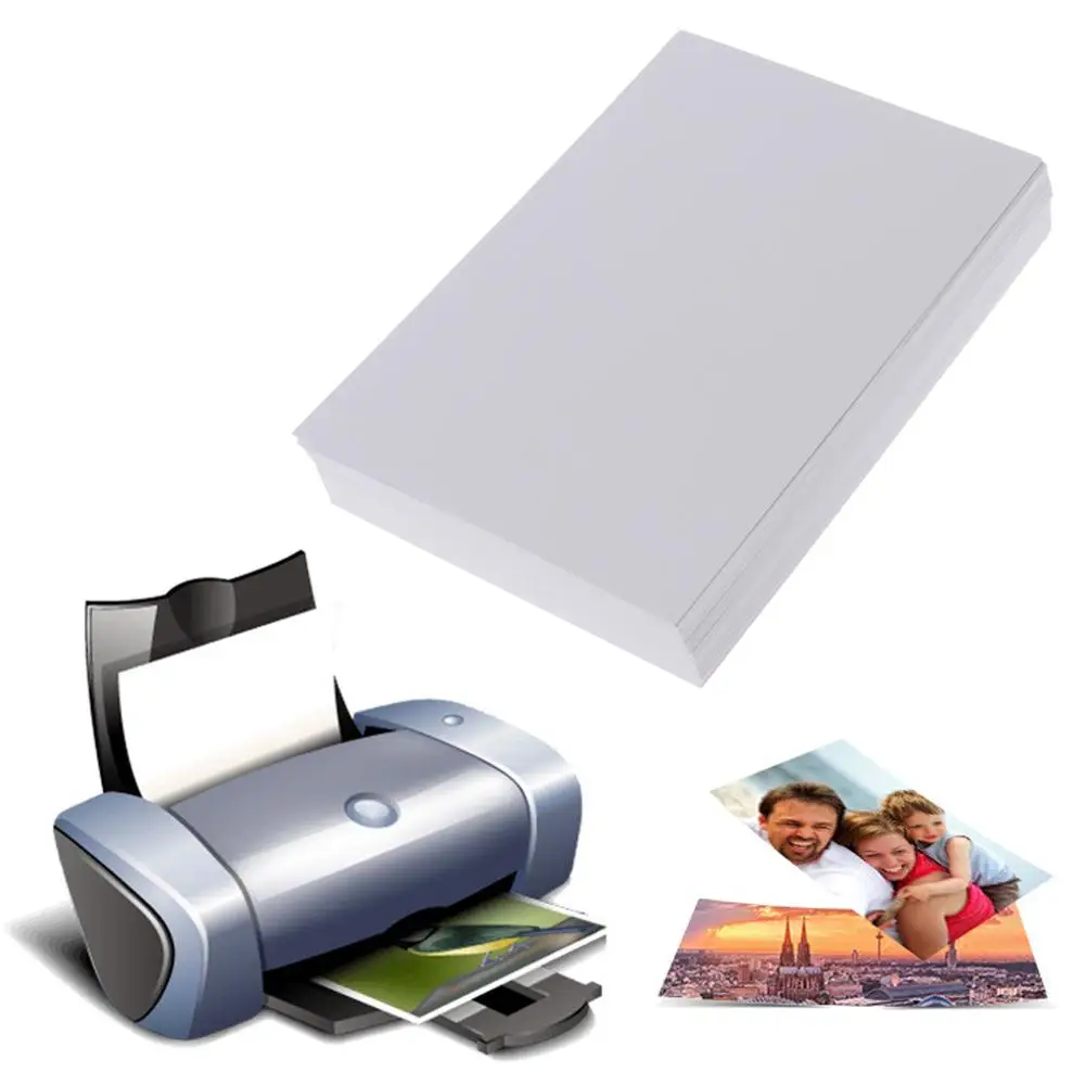 100 Sheets Photographic Paper Glossy Printing Paper 230g 4R 4x6 Photo Paper For Inkjet Printer Paper Supplies Color Printing Coa
100 Sheets Photographic Paper Glossy Printing Paper 230g 4R 4x6 Photo Paper For Inkjet Printer Paper Supplies Color Printing Coa