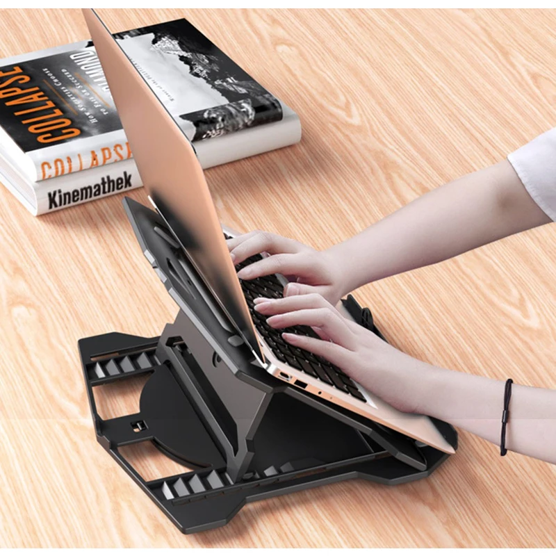 Laptop Stand Adjustable Multi-Angle Rotatable Notebook Holder Laptop Stand for Macbook Pro Air iPad Pro Soporte Laptop 
Laptop Stand Adjustable Multi-Angle Rotatable Notebook Holder Laptop Stand for Macbook Pro Air iPad Pro Soporte Laptop