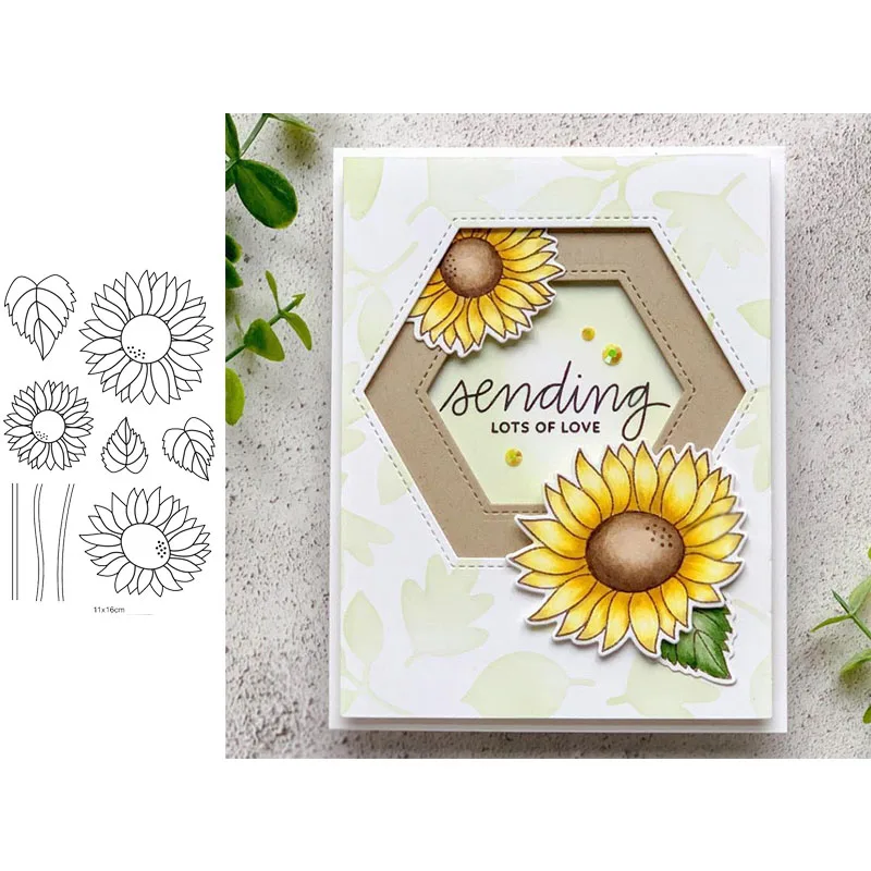 Vibrant Sunflower Popular Good-looking Decoration Transparent Clear Stamps for DIY Scrapbooking Cards Crafts 2019 New
Vibrant Sunflower Popular Good-looking Decoration Transparent Clear Stamps for DIY Scrapbooking Cards Crafts 2019 New