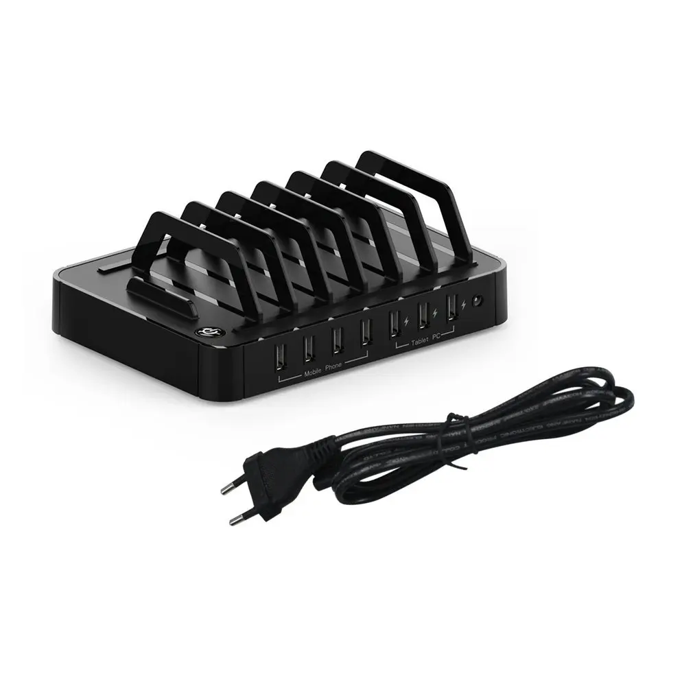 7 Ports USB Charging Station Wire Fast Charge Dock Watch Stand Organizer for Mobile phone Smart Phones & Tablets
7 Ports USB Charging Station Wire Fast Charge Dock Watch Stand Organizer for Mobile phone Smart Phones & Tablets