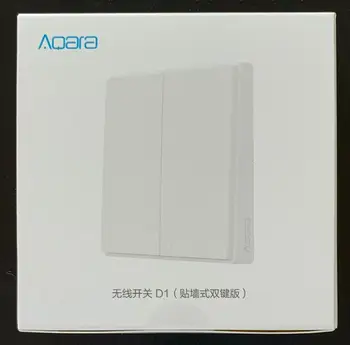 Aqara D1 Smart Switch Light Remote Control ZiGBee wifi Wireless Key Wall Switch work with mijia Mi Home APP Apple homekit
Aqara D1 Smart Switch Light Remote Control ZiGBee wifi Wireless Key Wall Switch work with mijia Mi Home APP Apple homekit