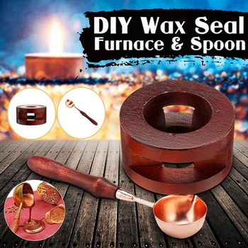 Retro Wax Seal Kit Wax Candle Melting Furnace Melting Spoon for Wax Sealing Stamp Decorative Craft Gift
Retro Wax Seal Kit Wax Candle Melting Furnace Melting Spoon for Wax Sealing Stamp Decorative Craft Gift