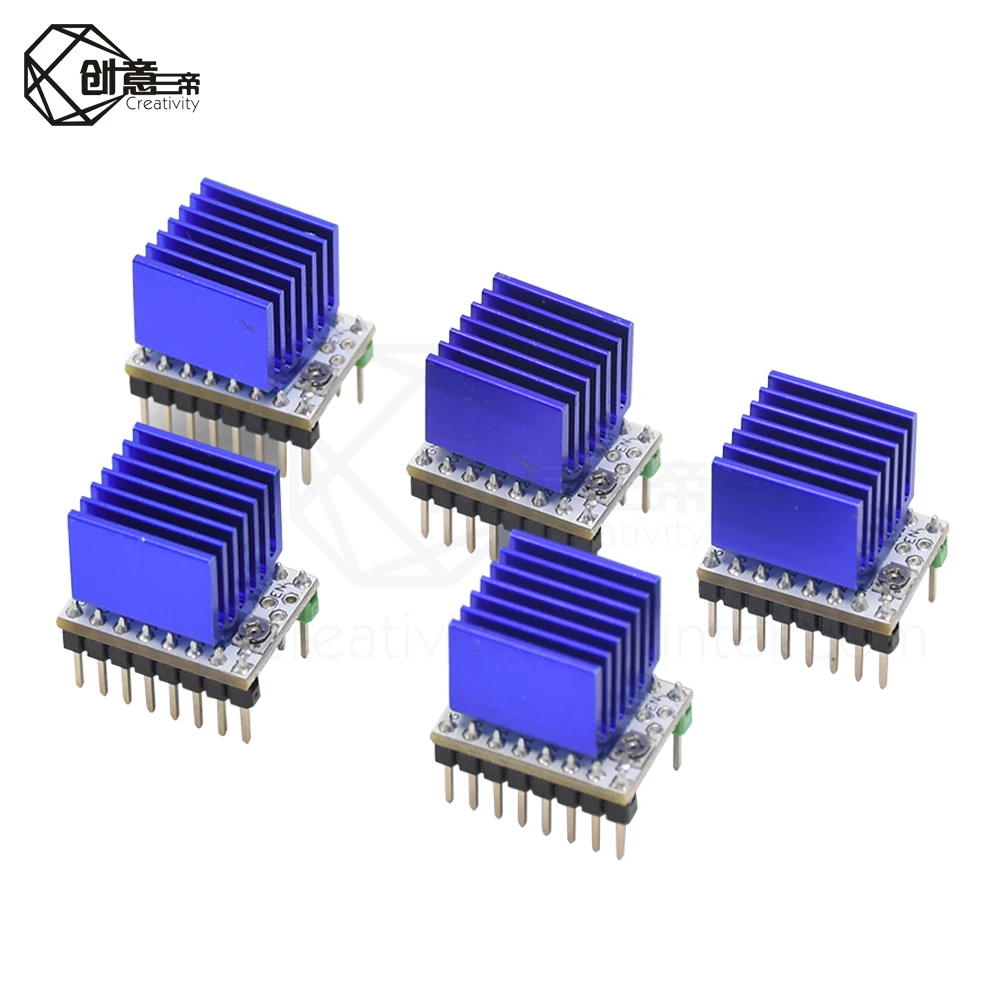 5pcs MKS TMC2208 Stepper Motor Driver StepStick 1.4A UART Ultra silent Stepping Controller Tube Built-in Driver 3D Printer Part
5pcs MKS TMC2208 Stepper Motor Driver StepStick 1.4A UART Ultra silent Stepping Controller Tube Built-in Driver 3D Printer Part