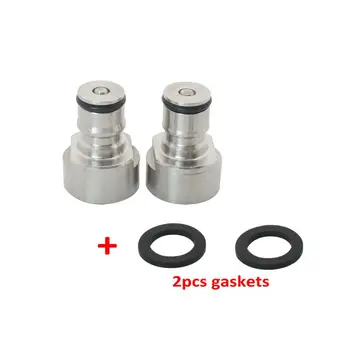 Stainless Steel Keg Coupler Adapter FPT 5/8 Thread Ball Lock Quick Disconnect Conversion Kit Gas & Liquid Posts For Home Brewing
Stainless Steel Keg Coupler Adapter FPT 5/8 Thread Ball Lock Quick Disconnect Conversion Kit Gas & Liquid Posts For Home Brewing