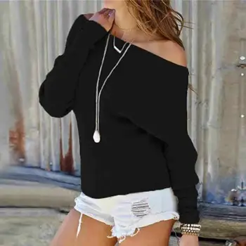 Women Off Shoulder Hoodie Sweatshirt Long Sleeve Sweater Jumper Pullover Tops US 
Women Off Shoulder Hoodie Sweatshirt Long Sleeve Sweater Jumper Pullover Tops US