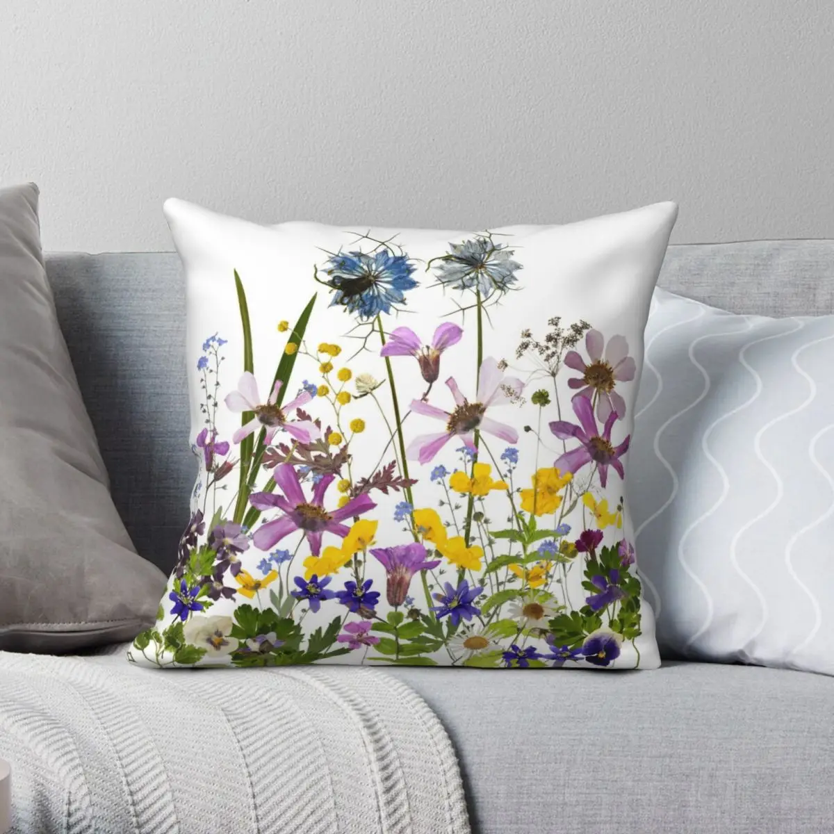 Botanical Wildflower Square Pillowcase Polyester Linen Velvet Printed Zip Decor Throw Pillow Case Home Cushion Case
Botanical Wildflower Square Pillowcase Polyester Linen Velvet Printed Zip Decor Throw Pillow Case Home Cushion Case