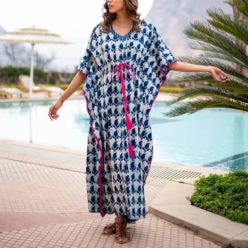 Bathing suit Cover Up Print Maxi Plus size Cotton Dress Bikini Cover up Robe de Plage Beachwear Beach Wrap Swimsuit coverup
Bathing suit Cover Up Print Maxi Plus size Cotton Dress Bikini Cover up Robe de Plage Beachwear Beach Wrap Swimsuit coverup