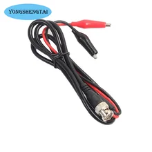 2pc 110cm BNC Plug Male Q9 to Double Alligator Clip Test Cable Probe Leads Oscilloscope Test Cable
2pc 110cm BNC Plug Male Q9 to Double Alligator Clip Test Cable Probe Leads Oscilloscope Test Cable