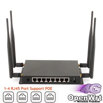 Industrial-grade OpenWRT LTE 4G wireless router High-power POE 8-port 300Mbps Wi-Fi router with SIM card slot DC to POE
Industrial-grade OpenWRT LTE 4G wireless router High-power POE 8-port 300Mbps Wi-Fi router with SIM card slot DC to POE