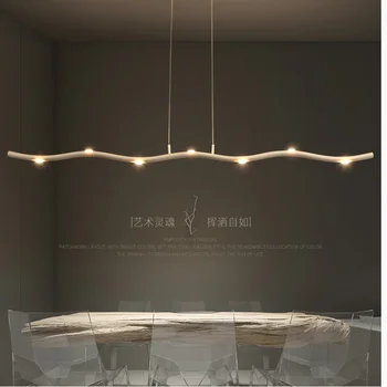 Attic Industrial Bar Chandelier, Restaurant Lamp Modern Led Restaurant Long Strip Chandelier, Simple Aluminum LED Bulbs Metal AC
Attic Industrial Bar Chandelier, Restaurant Lamp Modern Led Restaurant Long Strip Chandelier, Simple Aluminum LED Bulbs Metal AC