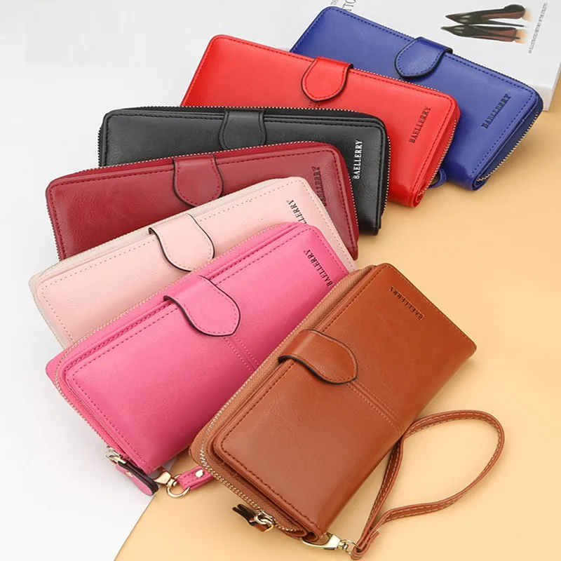 Lady Purse Handbag Large Capacity Multi-Function Single Shoulder Bag Medium Length Handbag Change Purse Woman Wallet 7 Colors PU
Lady Purse Handbag Large Capacity Multi-Function Single Shoulder Bag Medium Length Handbag Change Purse Woman Wallet 7 Colors PU
