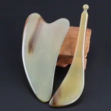 2pc/set Natural Ox Horn Guasha Massage Board Scraping Plate Acupuncture Stick Face Body Pressure Therapy Handle Massage Tools
2pc/set Natural Ox Horn Guasha Massage Board Scraping Plate Acupuncture Stick Face Body Pressure Therapy Handle Massage Tools