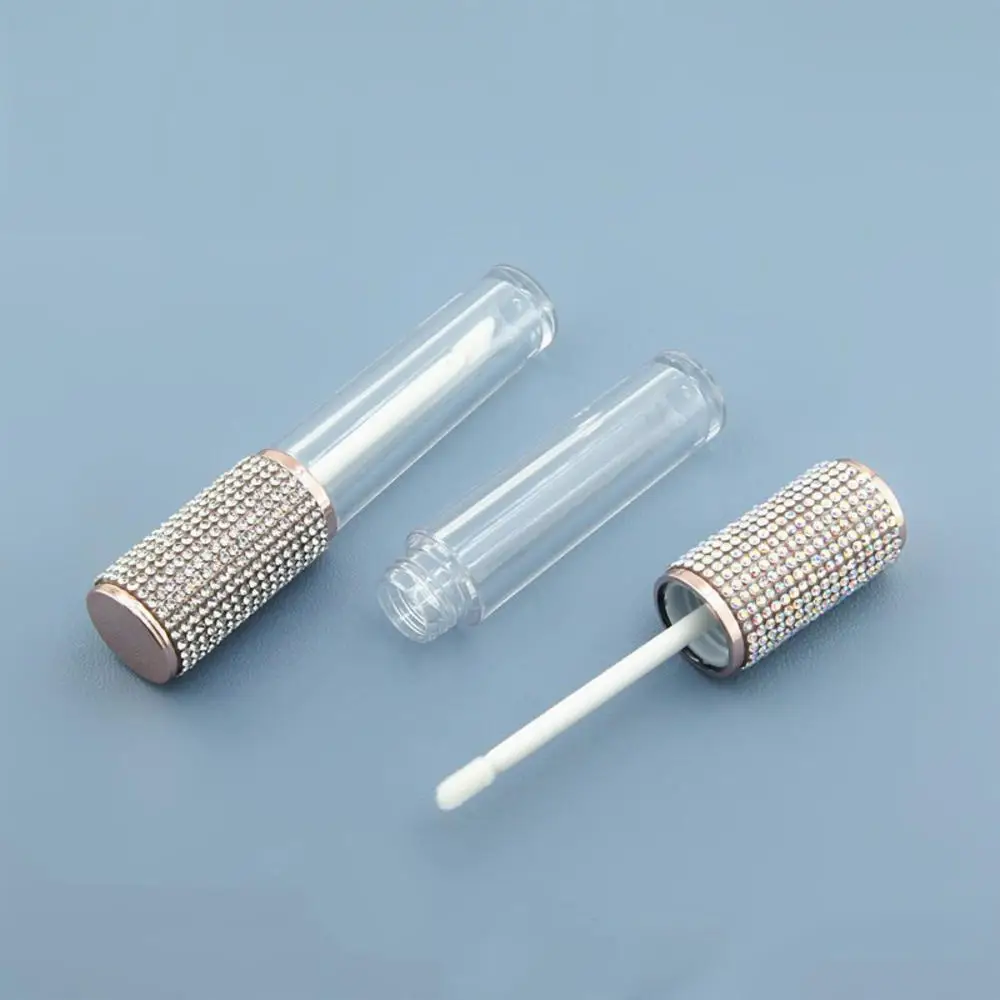 6ML Round Lip Gloss Tubes Transparent Bottle Body Plastic Empty Lip Gloss Containers with Rhinestones Filling Bottles Cosmetic T
6ML Round Lip Gloss Tubes Transparent Bottle Body Plastic Empty Lip Gloss Containers with Rhinestones Filling Bottles Cosmetic T