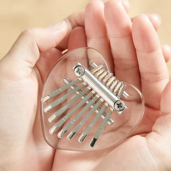 8 Keys Mini Kalimba Thumb Piano Cute Keyboard Children Gift Musical Instrument Portable Transparent Acrylic Finger
8 Keys Mini Kalimba Thumb Piano Cute Keyboard Children Gift Musical Instrument Portable Transparent Acrylic Finger