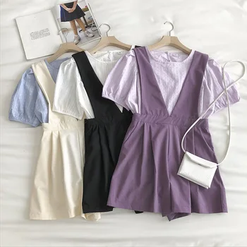 HELIAR 2020 Casual Sets Women Rompers Ladies Playsuits Sexy Shorts And Tees Two Pieces Outfits Jumpsuits Summer Loose Overalls 
HELIAR 2020 Casual Sets Women Rompers Ladies Playsuits Sexy Shorts And Tees Two Pieces Outfits Jumpsuits Summer Loose Overalls