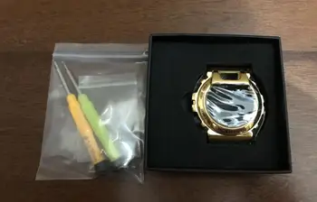 Black Logo DW 6900 316L Stainless Steel Watch Bezel and Band for Replacement
Black Logo DW 6900 316L Stainless Steel Watch Bezel and Band for Replacement