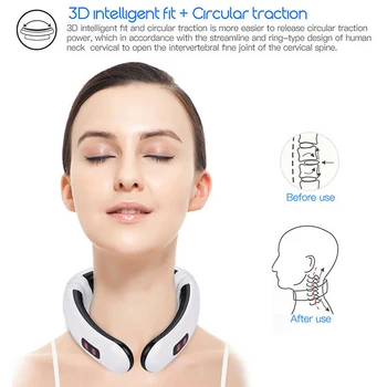 Electric Neck Massager Pulse Infrared Heating Pain Relief Health Care Relaxation Machine Neck and Back Relaxing Massager
Electric Neck Massager Pulse Infrared Heating Pain Relief Health Care Relaxation Machine Neck and Back Relaxing Massager