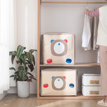 2pcs Clothes Storage Bag, Foldable Blanket Quilts Bag, Eco Friendly Bamboo Non-Woven Fabric
2pcs Clothes Storage Bag, Foldable Blanket Quilts Bag, Eco Friendly Bamboo Non-Woven Fabric