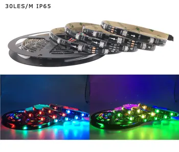 5M WS2811 Led Strip 30Leds/M 5050 RGB 1 Ic Control 3 Led Pixel Strip Light Full Colors Ribbon Flexible Digital Led Tape DC12V
5M WS2811 Led Strip 30Leds/M 5050 RGB 1 Ic Control 3 Led Pixel Strip Light Full Colors Ribbon Flexible Digital Led Tape DC12V