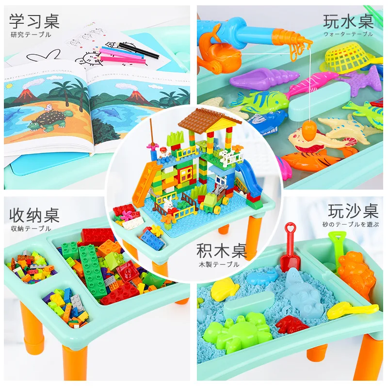 CHILDREN'S Building Blocks Table Multifunctional Game Table Large Particles Building Blocks Educational Assembled Toys Boy 3 a Y
CHILDREN'S Building Blocks Table Multifunctional Game Table Large Particles Building Blocks Educational Assembled Toys Boy 3 a Y