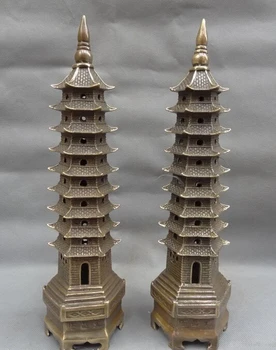 zmrui wholesale factory 12" Chinese Bronze Copper Buddhism Oblation Pray Stupa Pagoda Tope Statue Pair 25% off
zmrui wholesale factory 12" Chinese Bronze Copper Buddhism Oblation Pray Stupa Pagoda Tope Statue Pair 25% off