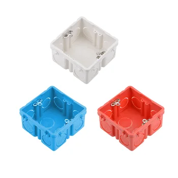 uxcell Uxcell High Quality 1/2/10 Pieces Wall Switch Box Deep Case Recessed Mount 86 Type Single Gang Red/Blue/White
uxcell Uxcell High Quality 1/2/10 Pieces Wall Switch Box Deep Case Recessed Mount 86 Type Single Gang Red/Blue/White