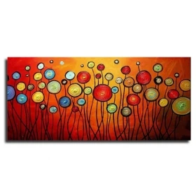 Handmade Modern Abstract Poppy Flower Oil Paintings on Canvas 100% Hand-painted Large Canvas Wall Art for Living Room Bedroom 
Handmade Modern Abstract Poppy Flower Oil Paintings on Canvas 100% Hand-painted Large Canvas Wall Art for Living Room Bedroom
