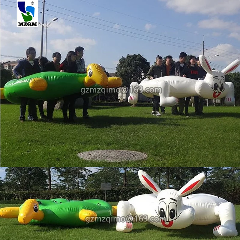 5 players Inflatable racing team training games inflatable team building games work training
5 players Inflatable racing team training games inflatable team building games work training