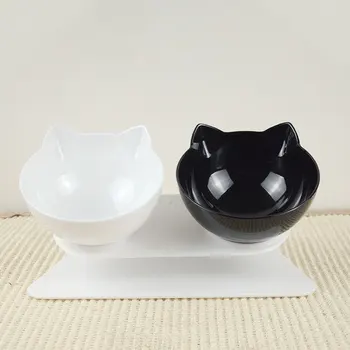 Transparent AS Material Non-slip Cat Bowls Single Or Double Bowl For Food Or Water Protection Cervical Pet Bowls Pet Products
Transparent AS Material Non-slip Cat Bowls Single Or Double Bowl For Food Or Water Protection Cervical Pet Bowls Pet Products
