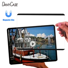 Magnetic Paper Like Screen Protector For iPad Pro 11 2021 M1 12.9 Air 4 10.9 10.2 10.5 PET Film Protectors For Wrtie Drawing Magnetic Paper Like Screen Protector For iPad Pro 11 2021 M1 12.9 Air 4 10.9 10.2 10.5 PET Film Protectors For Wrtie Drawing
