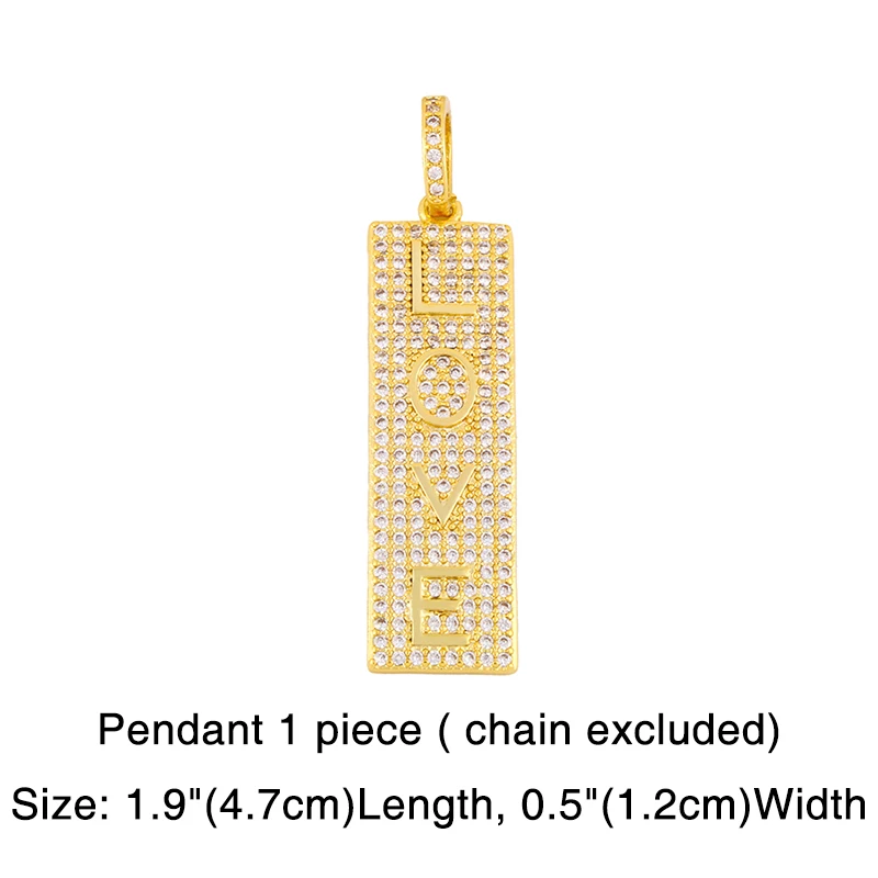 FLOLA Gold Fatima Hand Evil Eye Chain Necklaces For Women Horn Lightning DIY Big Pendant Necklace CZ Fashion Jewelry Gift nkeq81 FLOLA Gold Fatima Hand Evil Eye Chain Necklaces For Women Horn Lightning DIY Big Pendant Necklace CZ Fashion Jewelry Gift nkeq81