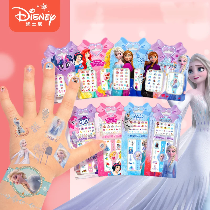 Girls Frozen 2 Elsa Anna Makeup Toys Nail Stickers Disney Snow White Princess Sofia Pony Kids Waterproof Tattoo Stickers Toy
Girls Frozen 2 Elsa Anna Makeup Toys Nail Stickers Disney Snow White Princess Sofia Pony Kids Waterproof Tattoo Stickers Toy